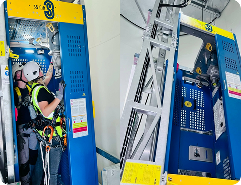3S LIFT Service Lift Enhances Operation and Maintenance Efficiency at Zaragoza Wind Farm, Spain