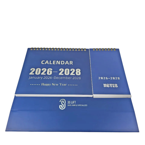 3S Lift 2026-2028 Wall/Desk Calendar
